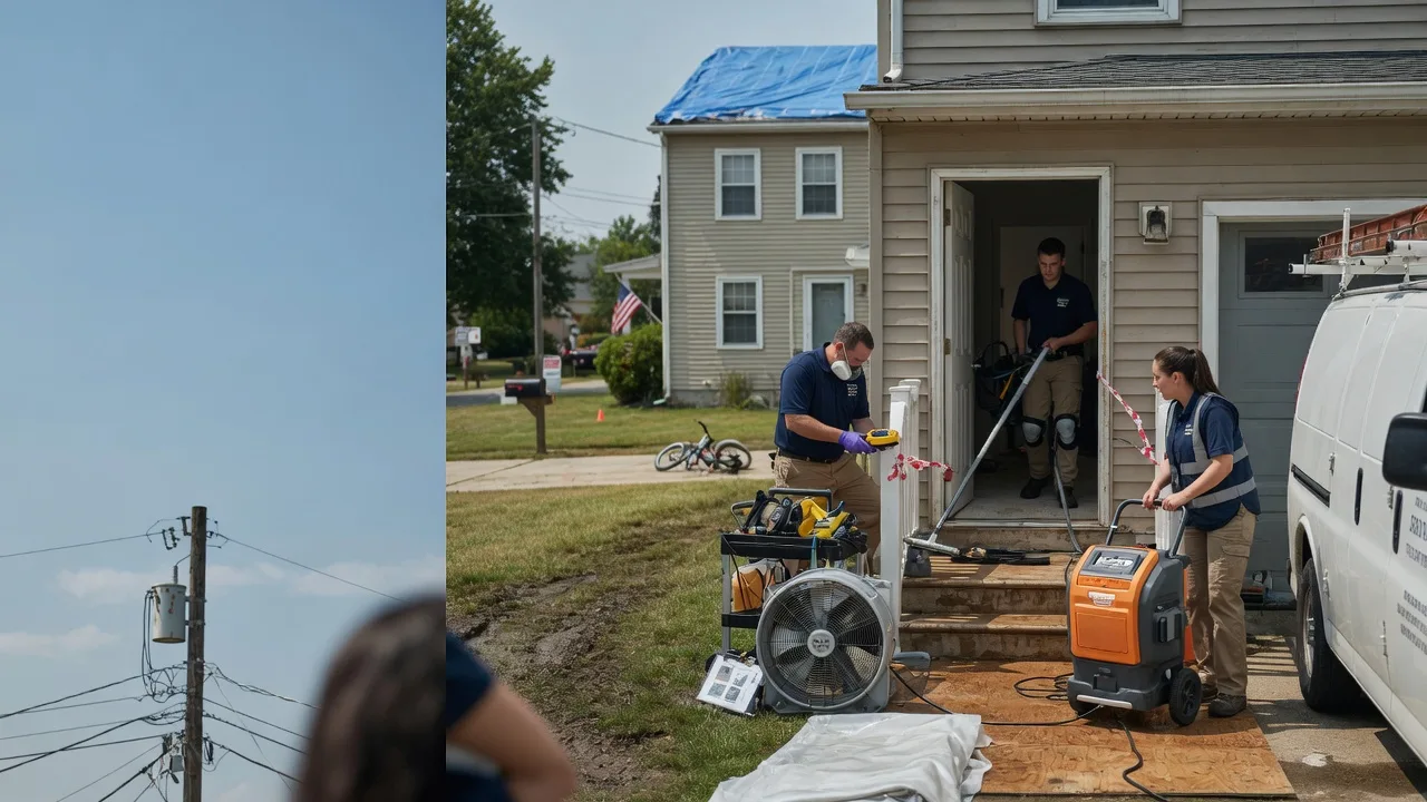 Water Damage Repair in Fairmont, WV near me